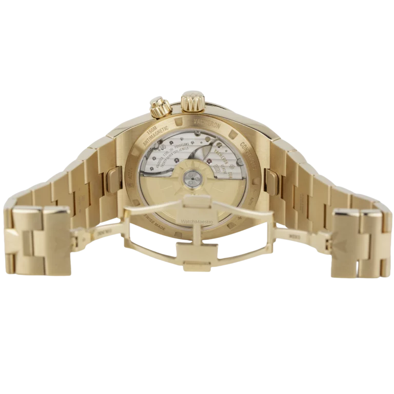 VC Overseas Dual Time Green Dial Rose Gold (9)