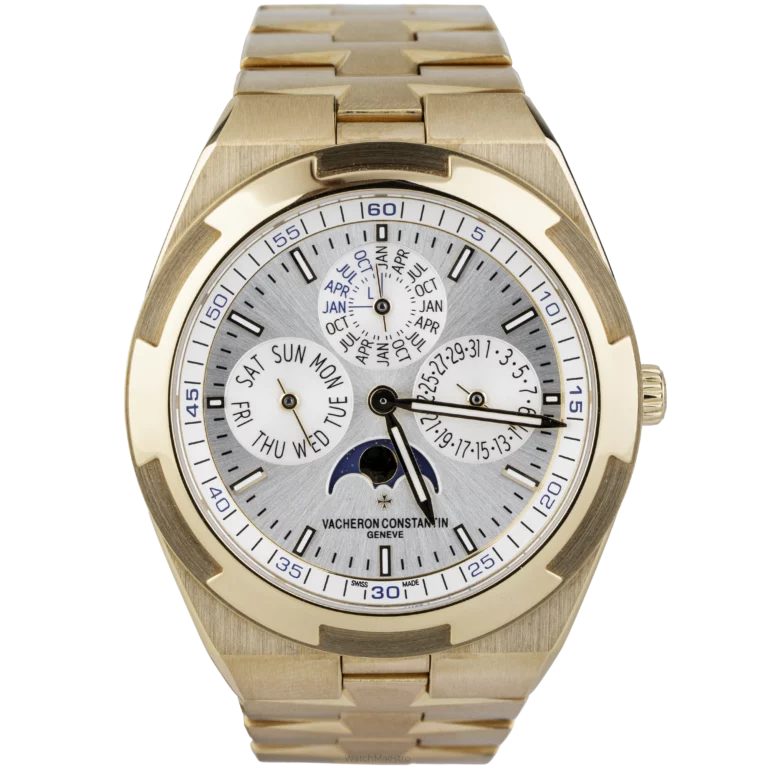 VC Rose Gold Perpatual Calendar White Dial (1)