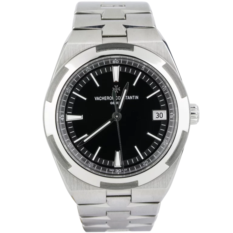 Vacheron Black Dial Steel (1)