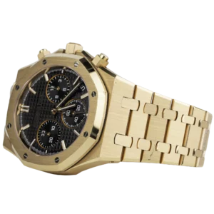 AP Royal Oak Rose Gold Chronograph Black (3)