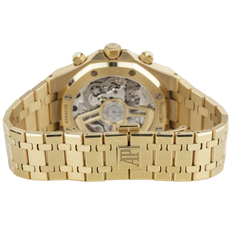 AP Royal Oak Rose Gold Chronograph Black (5)