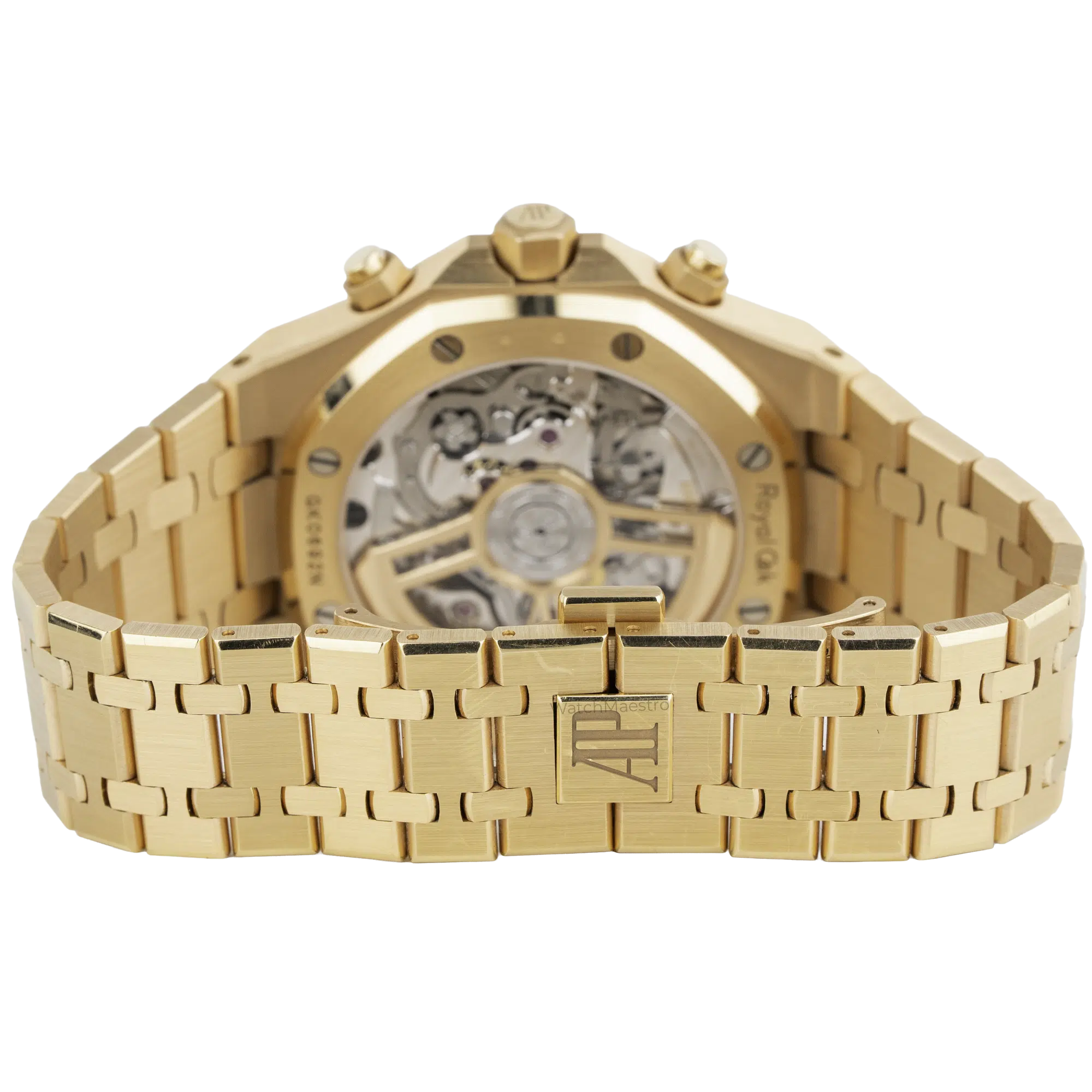 AP Royal Oak Rose Gold Chronograph Black (5)