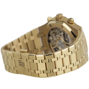 AP Royal Oak Rose Gold Chronograph Black (6)