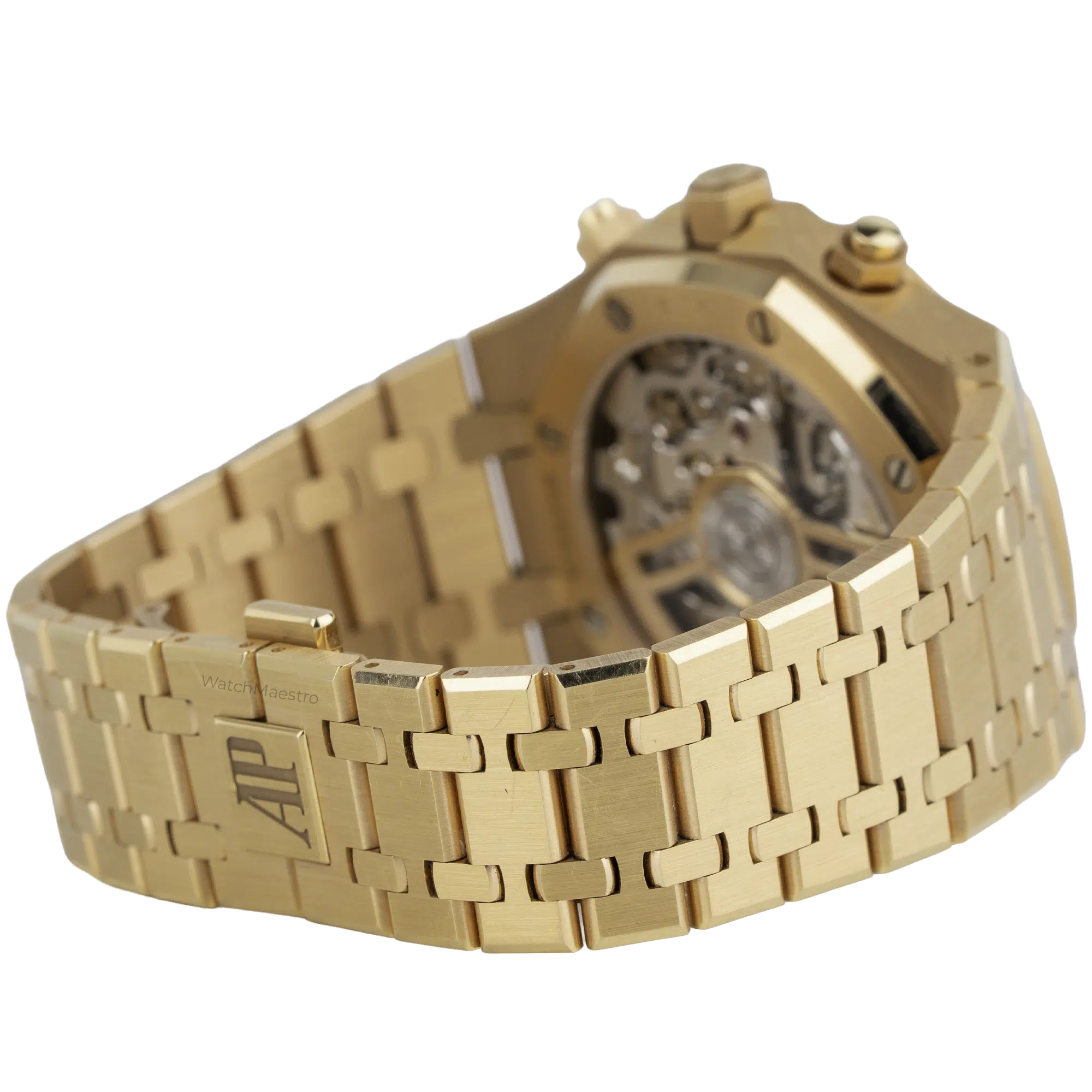 AP Royal Oak Rose Gold Chronograph Black (6)