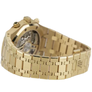 AP Royal Oak Rose Gold Chronograph Black (7)