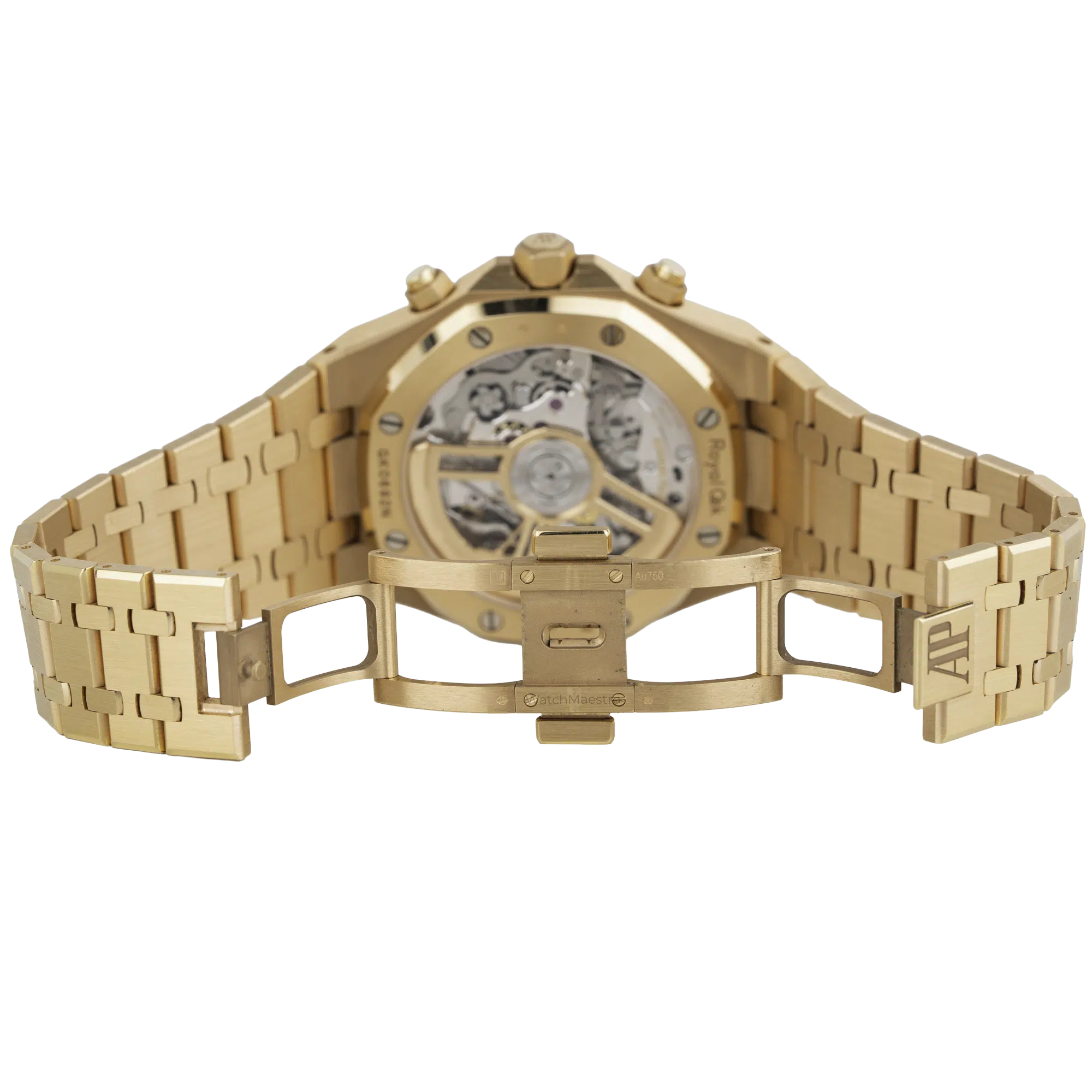 AP Royal Oak Rose Gold Chronograph Black (8)