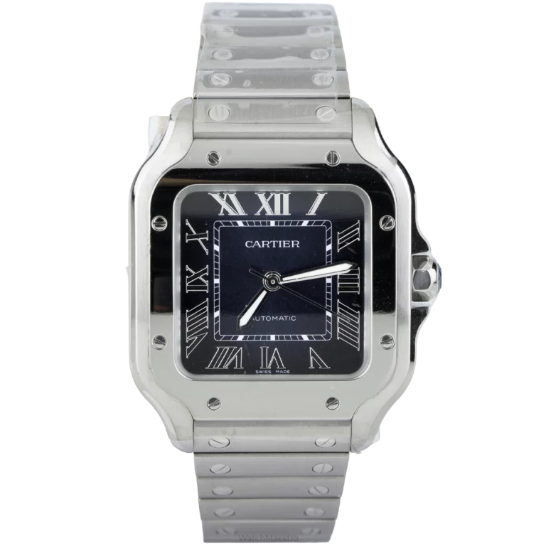 Cartier Santos Blue Roman (1)