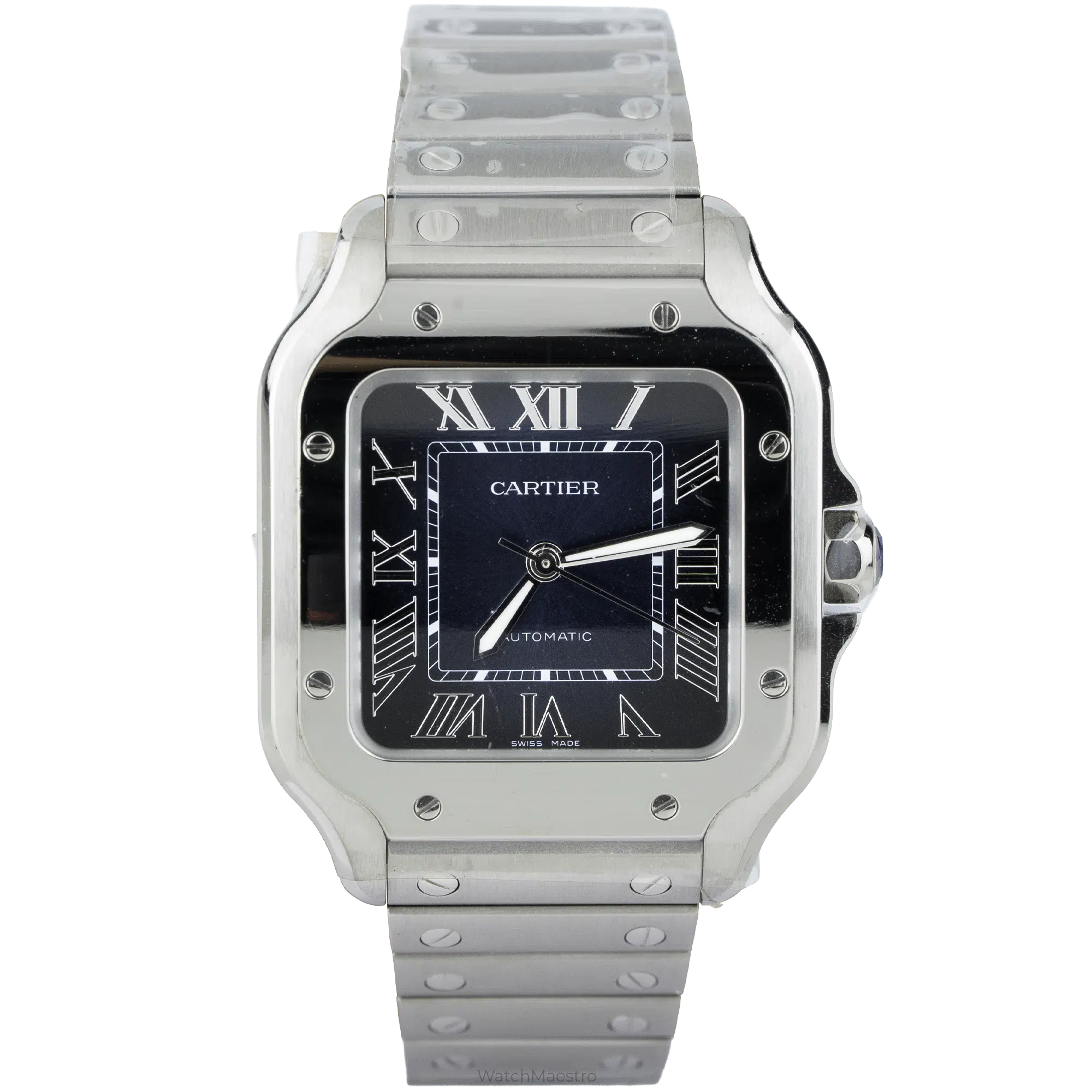 Cartier Santos Blue Roman (1)