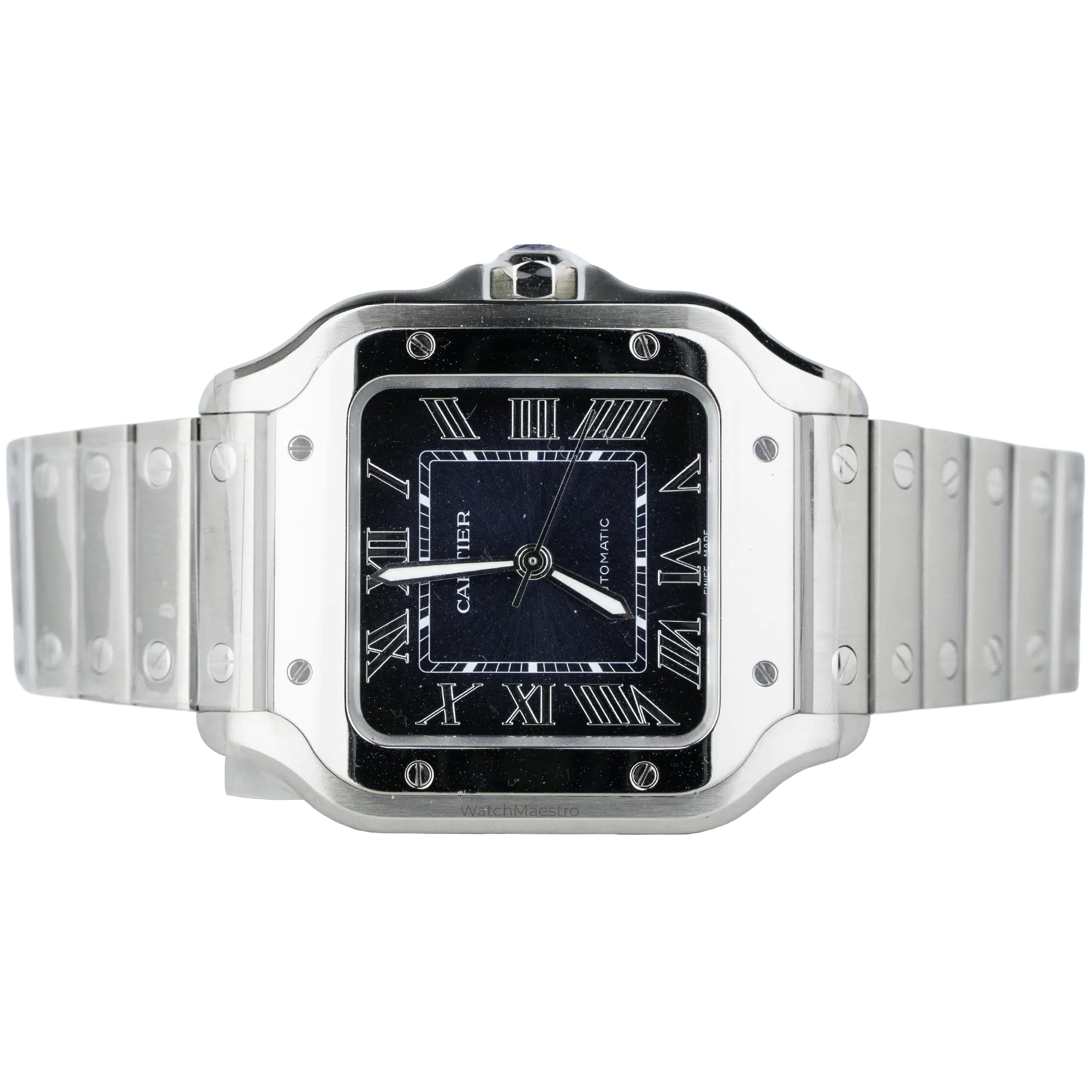 Cartier Santos Blue Roman (2)