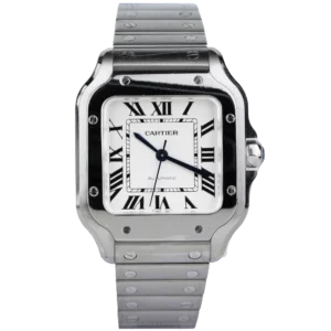 Cartier Santos Steel White Medium (1)