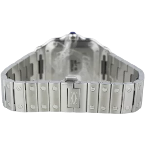 Cartier Santos Steel White Medium (5)