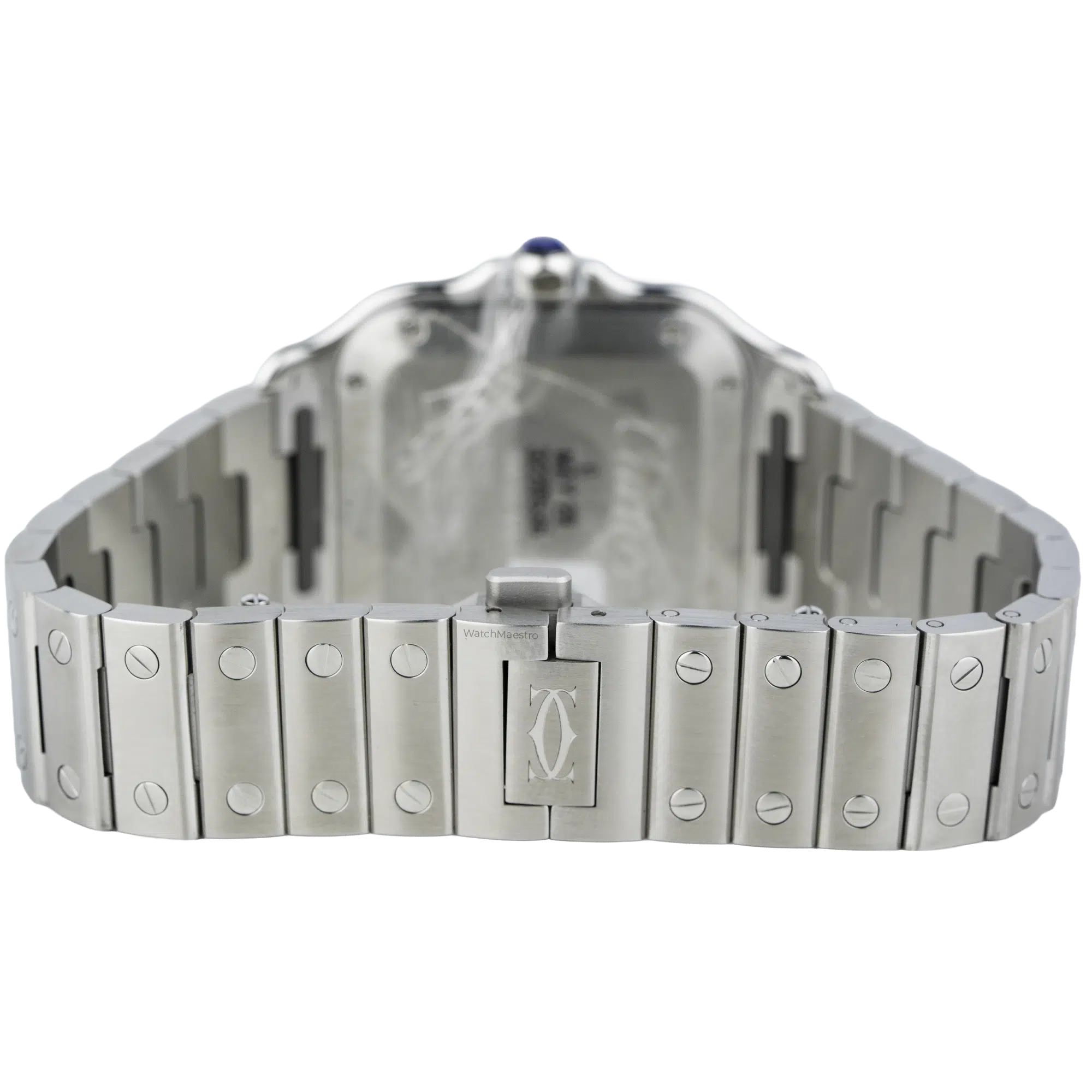 Cartier Santos Steel White Medium (5)