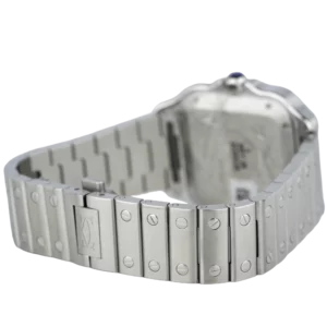 Cartier Santos Steel White Medium (7)