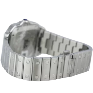 Cartier Santos Steel White Medium (8)