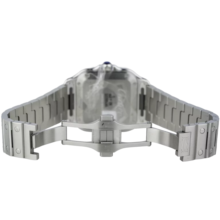 Cartier Santos Steel White Medium (9)