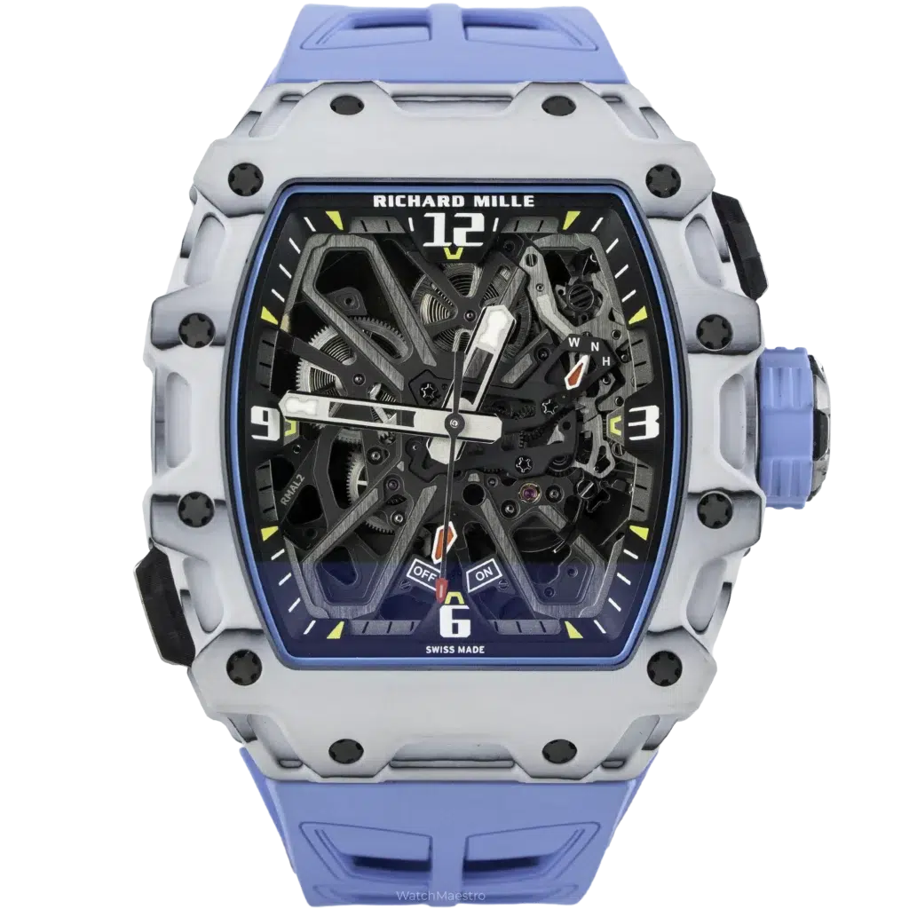 Richard Mille RM 35-03 White with Blue Strap (1)