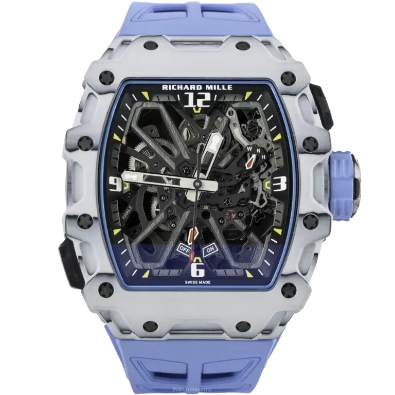 Richard Mille RM 35-03 White with Blue Strap (1)