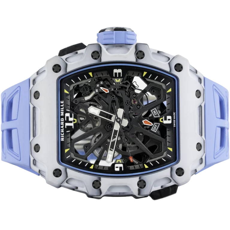 Richard Mille RM 35-03 White with Blue Strap (2)