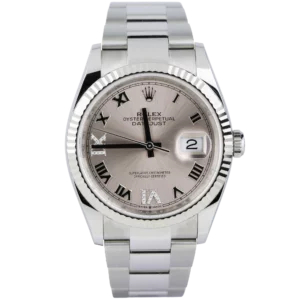 Rolex Datejust 36 Pink VI Diamond Oyster Fluted (1)