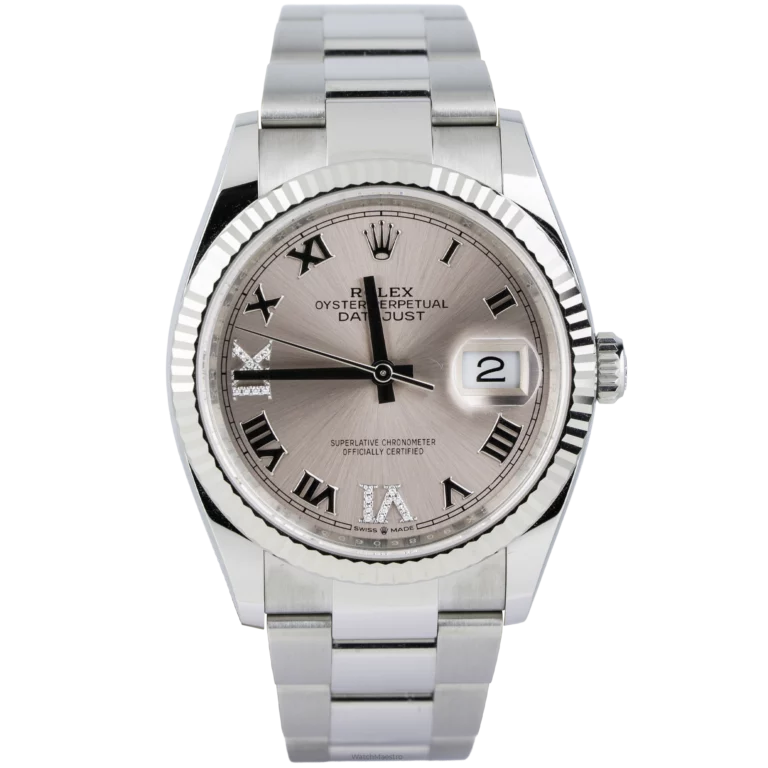 Rolex Datejust 36 Pink VI Diamond Oyster Fluted (1)