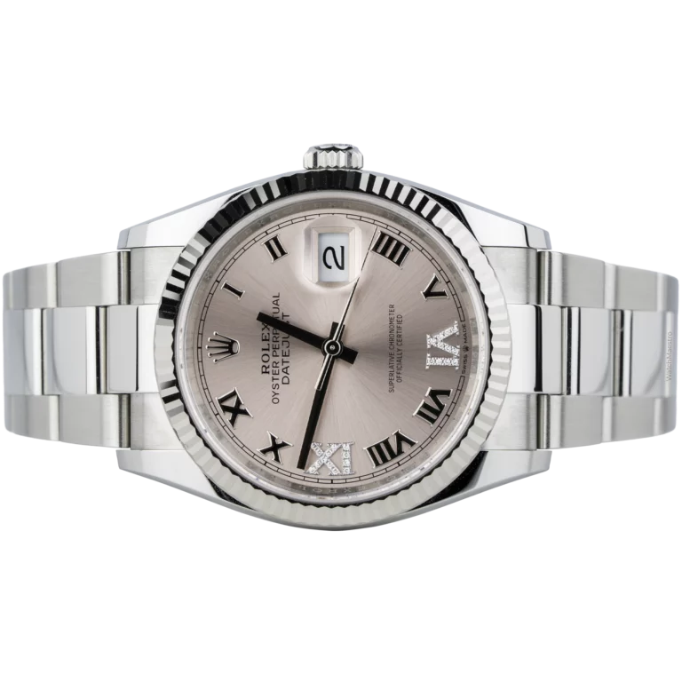 Rolex Datejust 36 Pink VI Diamond Oyster Fluted (2)