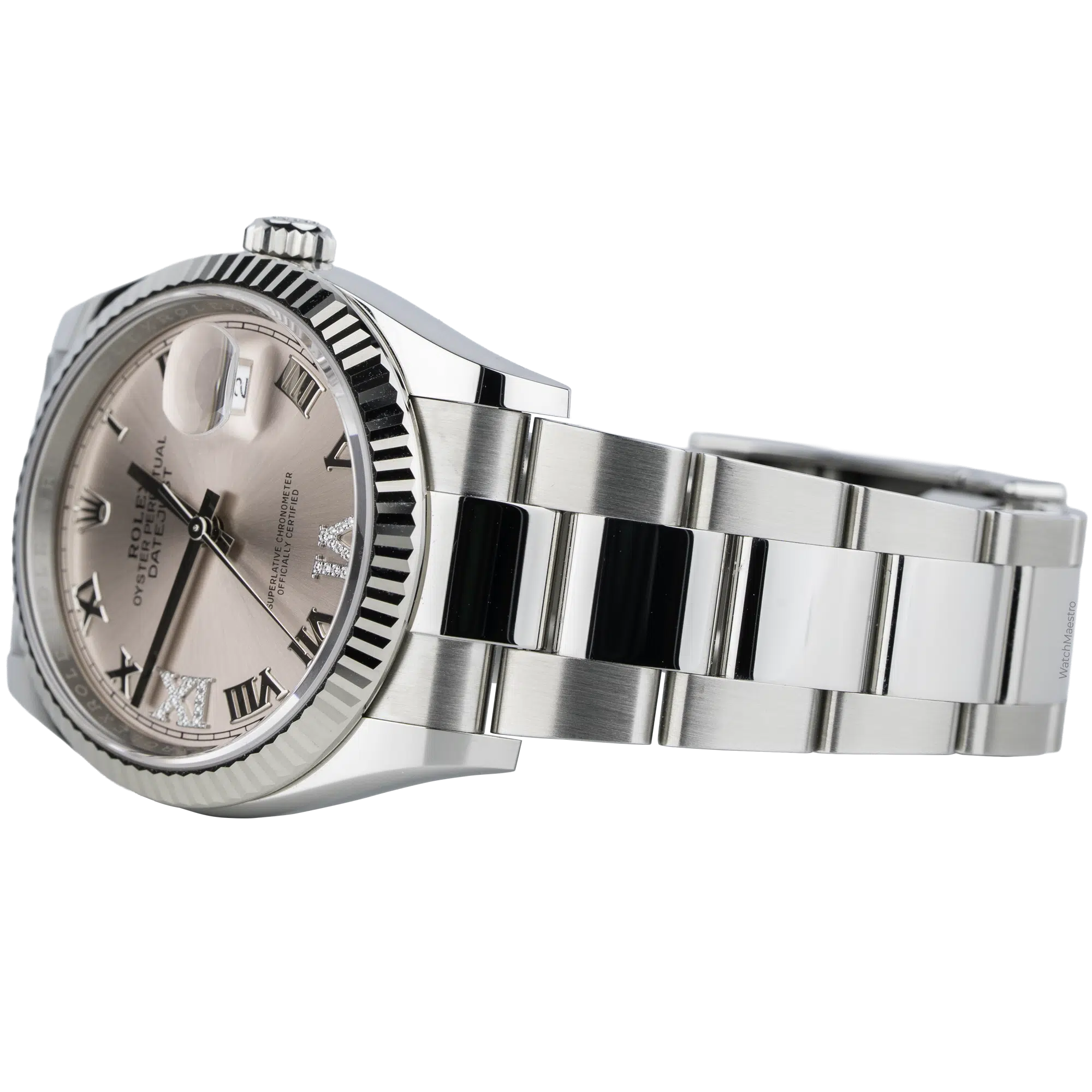 Rolex Datejust 36 Pink VI Diamond Oyster Fluted (3)