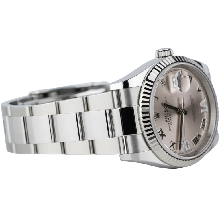 Rolex Datejust 36 Pink VI Diamond Oyster Fluted (4)