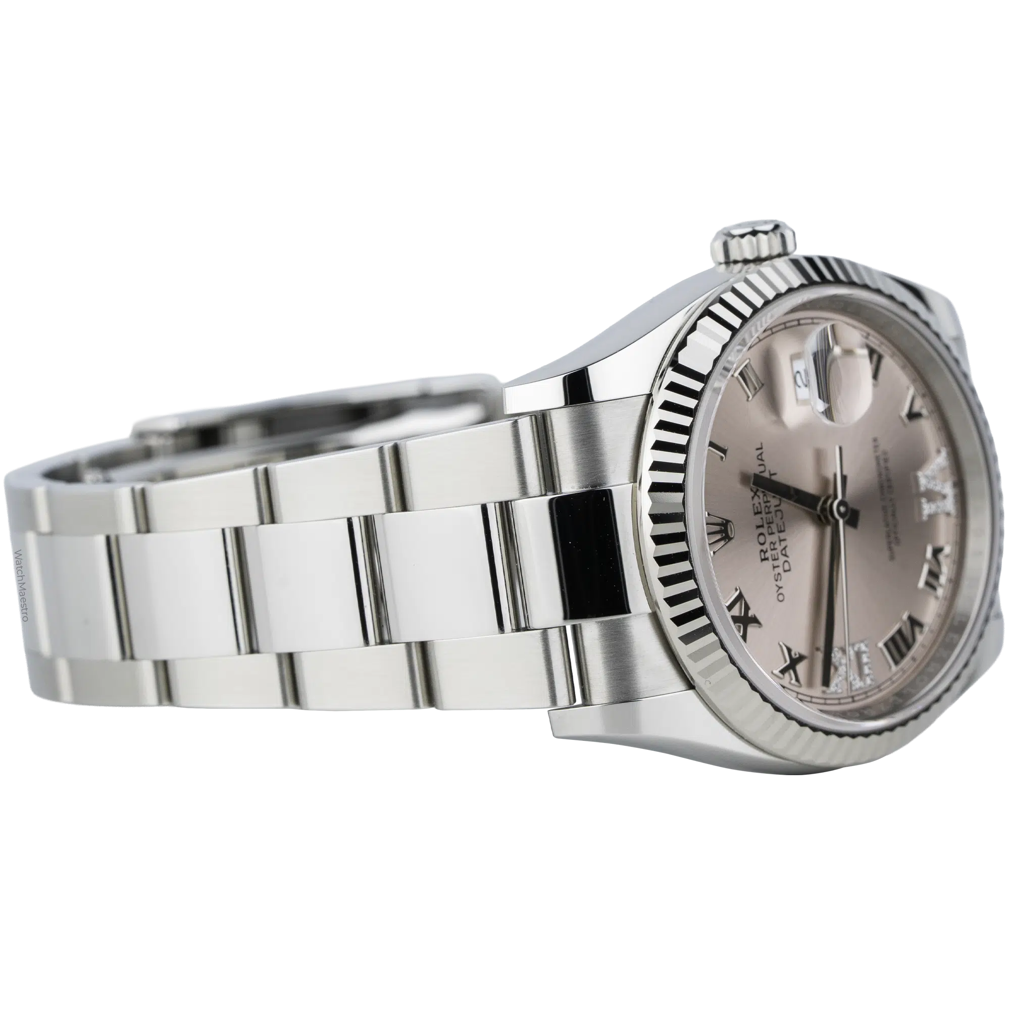 Rolex Datejust 36 Pink VI Diamond Oyster Fluted (4)