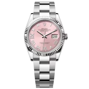 Rolex Datejust 36 Pink VI Diamond Oyster Fluted Product