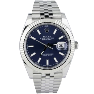 Rolex Datejust 41 Blue Fluted Jubilee (1)