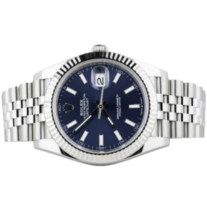 Rolex Datejust 41 Blue Fluted Jubilee (2)
