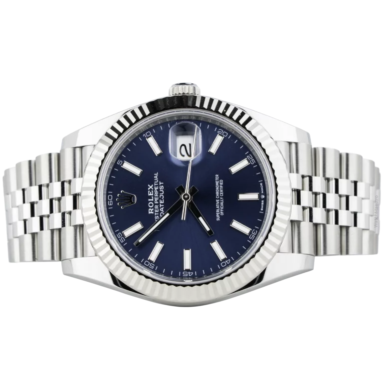 Rolex Datejust 41 Blue Fluted Jubilee (2)