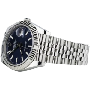 Rolex Datejust 41 Blue Fluted Jubilee (3)