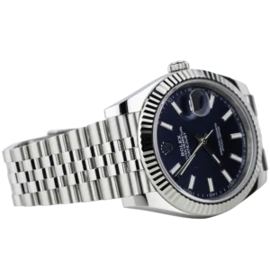 Rolex Datejust 41 Blue Fluted Jubilee (4)