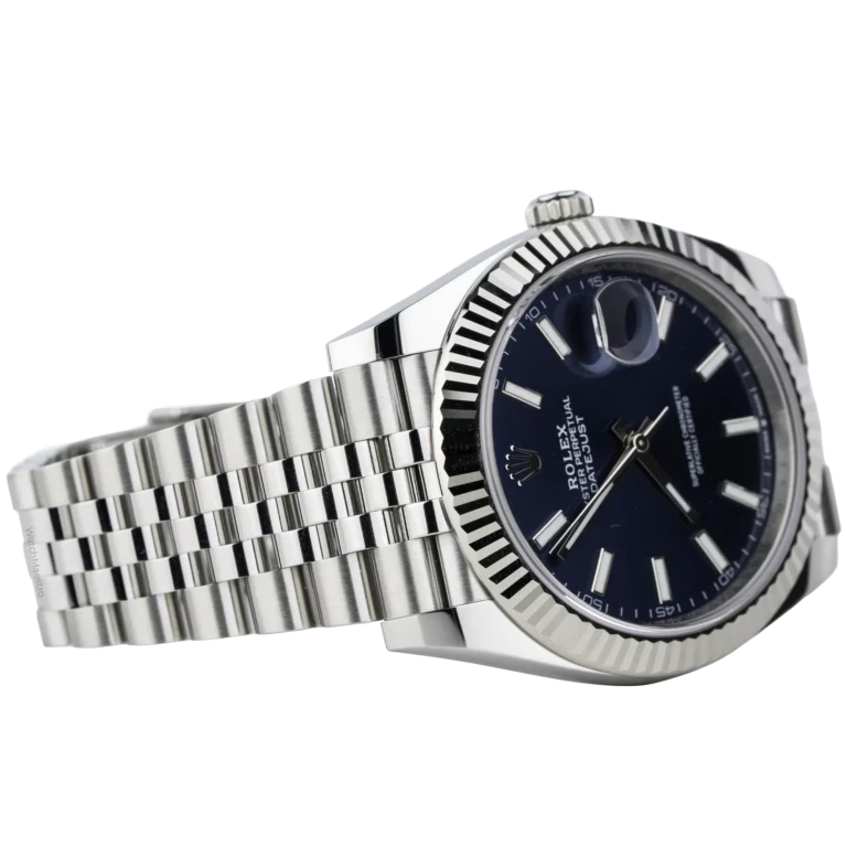 Rolex Datejust 41 Blue Fluted Jubilee (4)