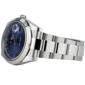 Rolex Datejust 41 Blue Roman Oyster Fluted (3)