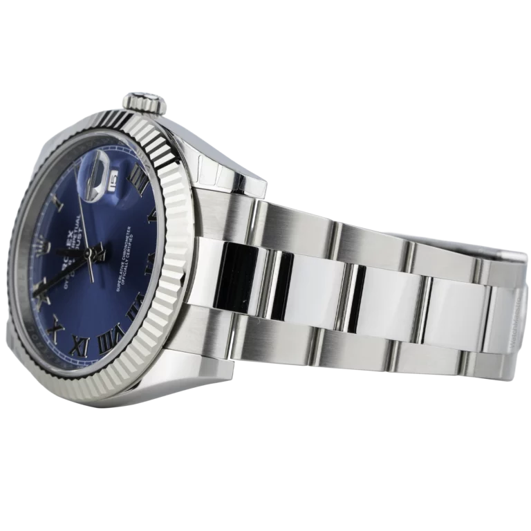 Rolex Datejust 41 Blue Roman Oyster Fluted (3)