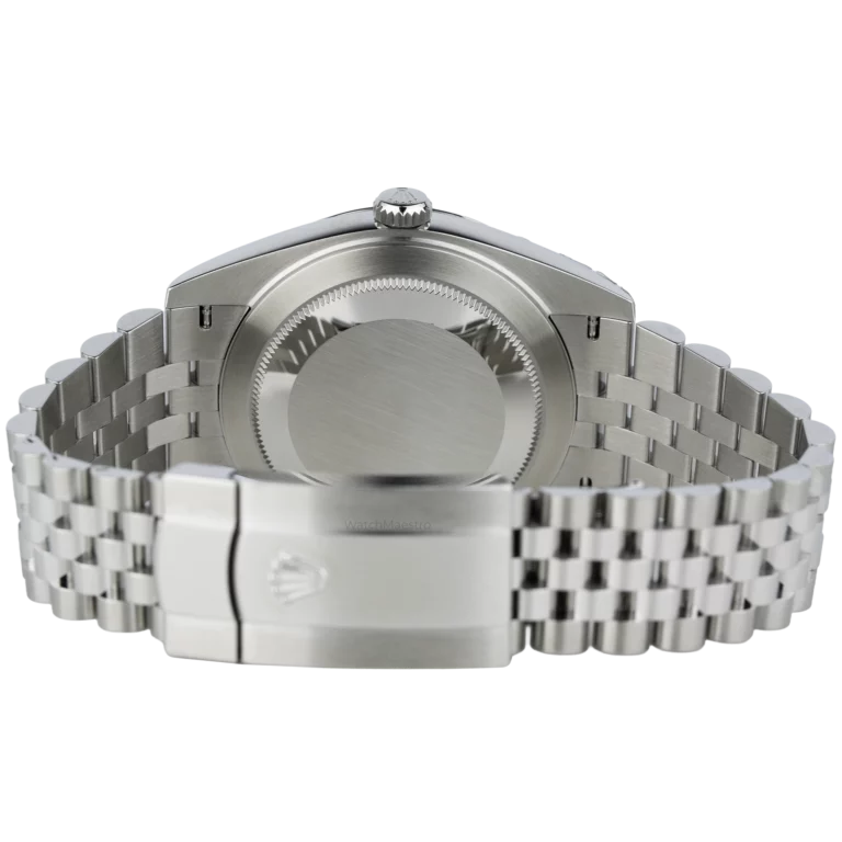 Rolex Datejust 41 Grey Steel Fluted Jubilee (6)