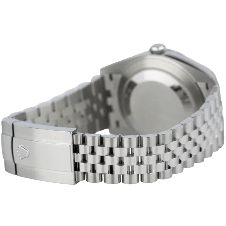 Rolex Datejust 41 Grey Steel Fluted Jubilee (7)