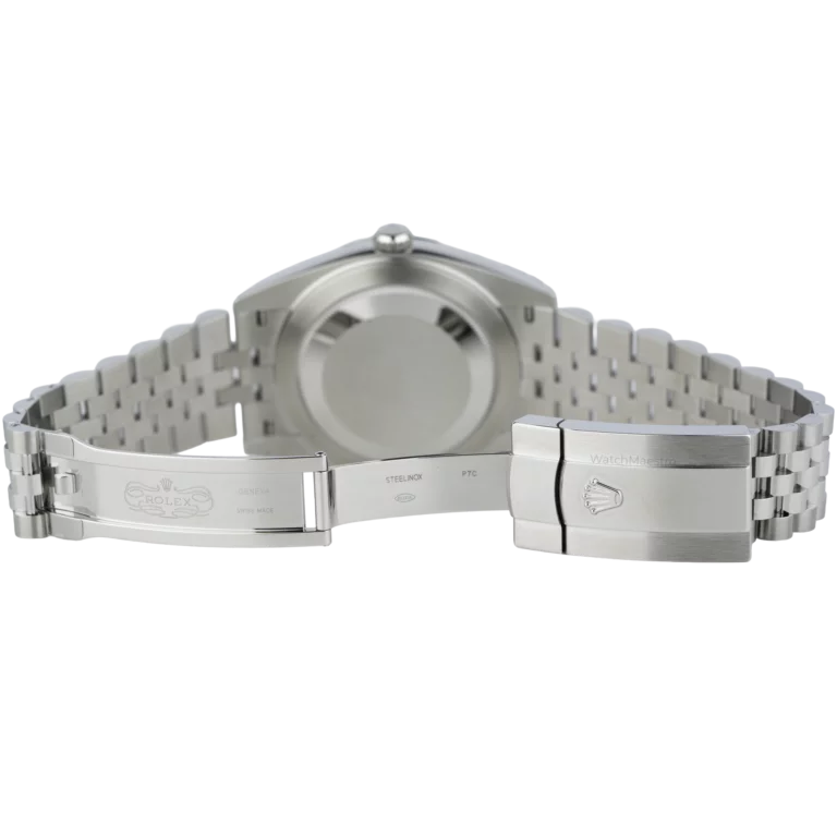 Rolex Datejust 41 Grey Steel Fluted Jubilee (9)