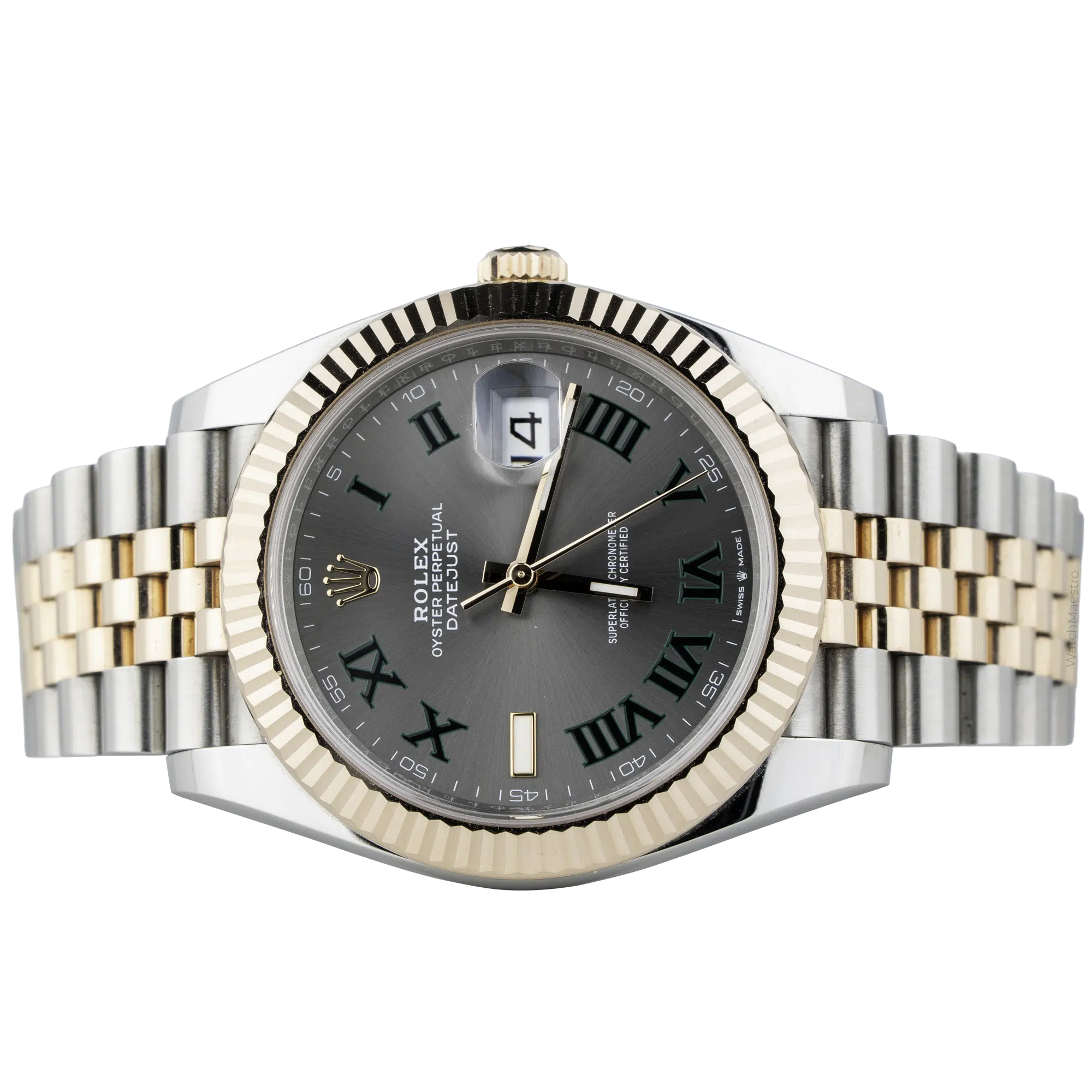 Rolex Datejust 41 Wimbledon Flute Jubilee Two Tone (2)