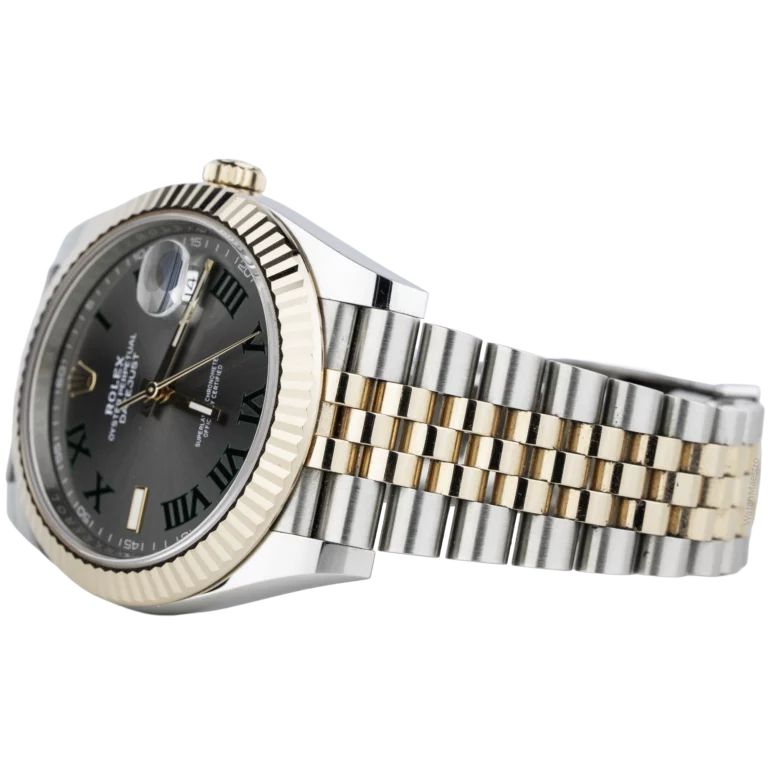 Rolex Datejust 41 Wimbledon Flute Jubilee Two Tone (3)