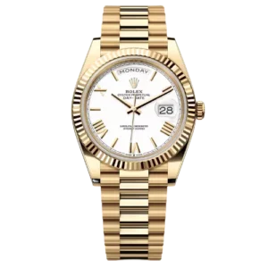 Rolex Day Date 40 Rose Gold MOP Diamond Bezel Product