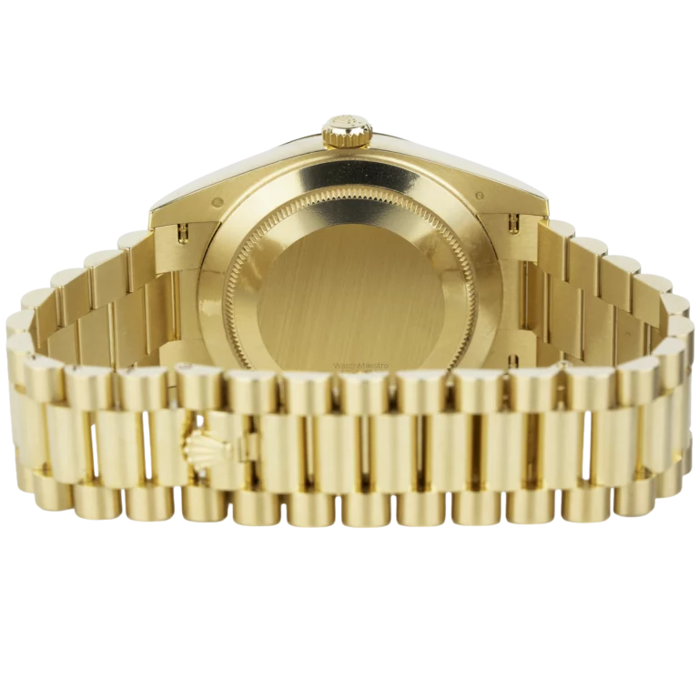 Rolex Day Date 40 YG White Roman (5)