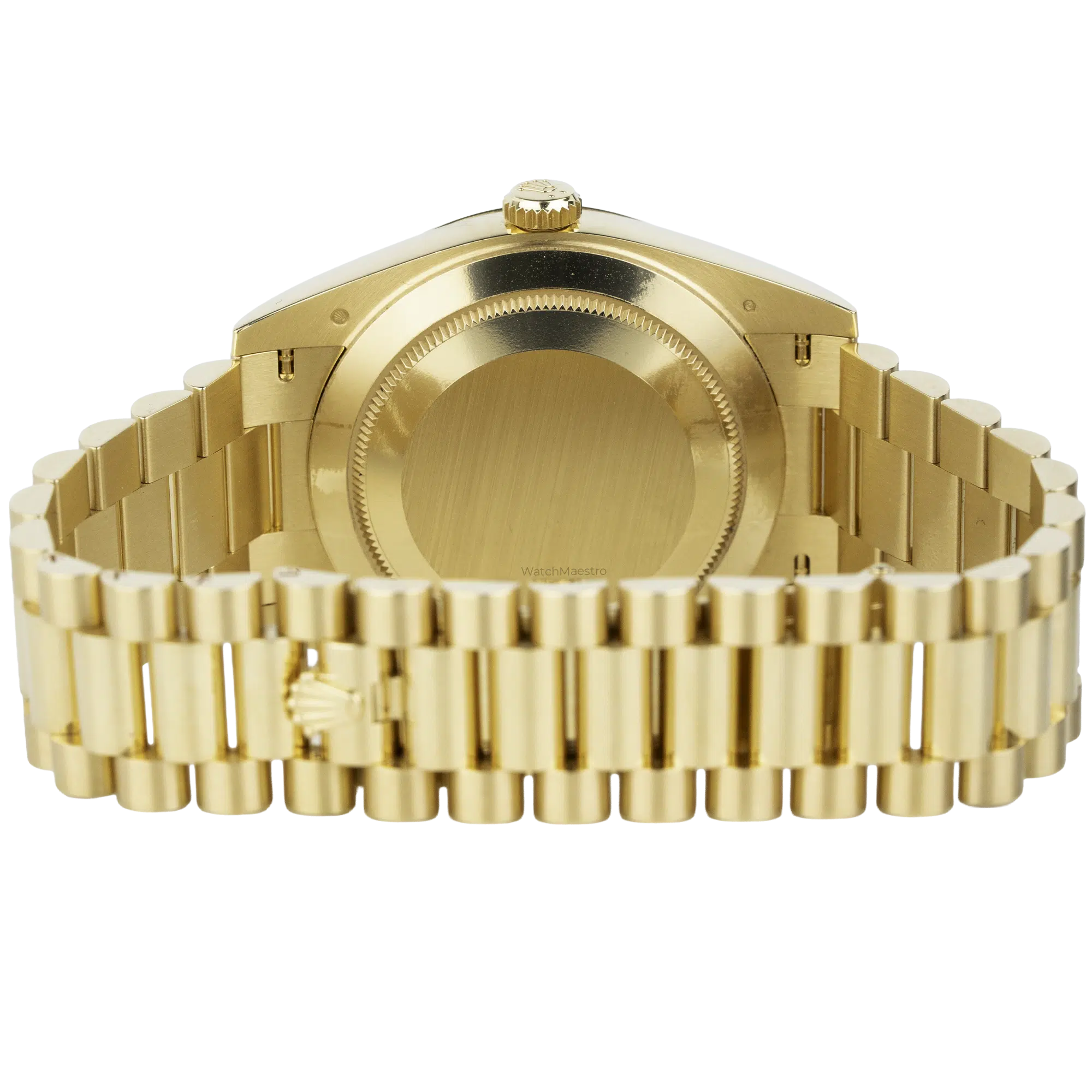 Rolex Day Date 40 YG White Roman (5)