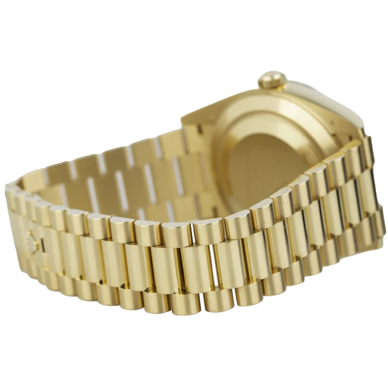 Rolex Day Date 40 YG White Roman (6)