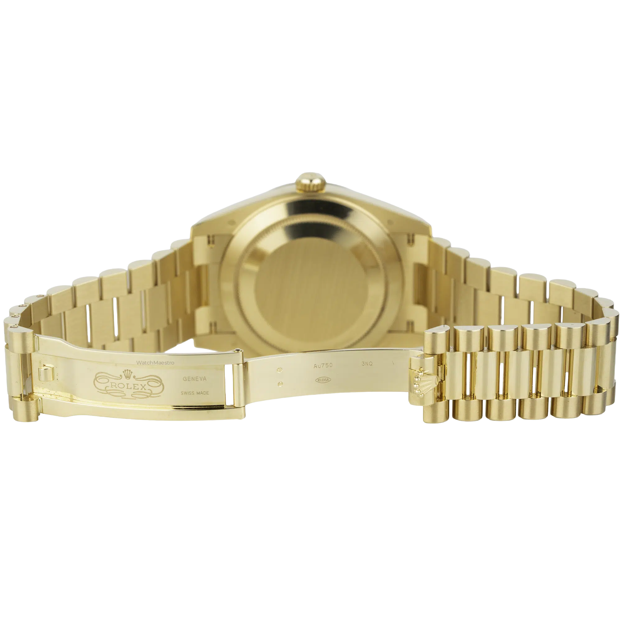 Rolex Day Date 40 YG White Roman (8)