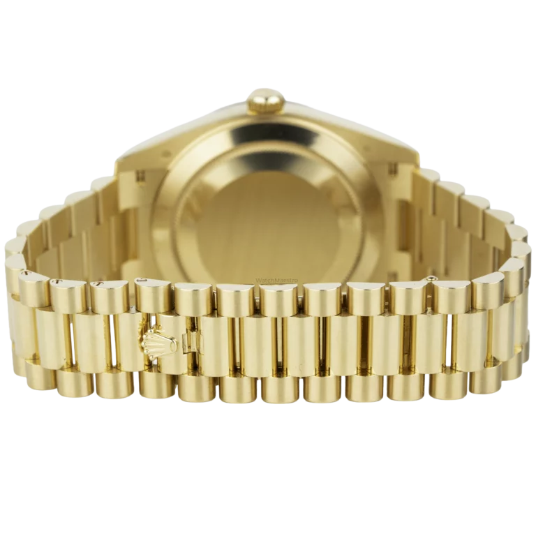 Rolex Day Date 40 YG White Roman (9)