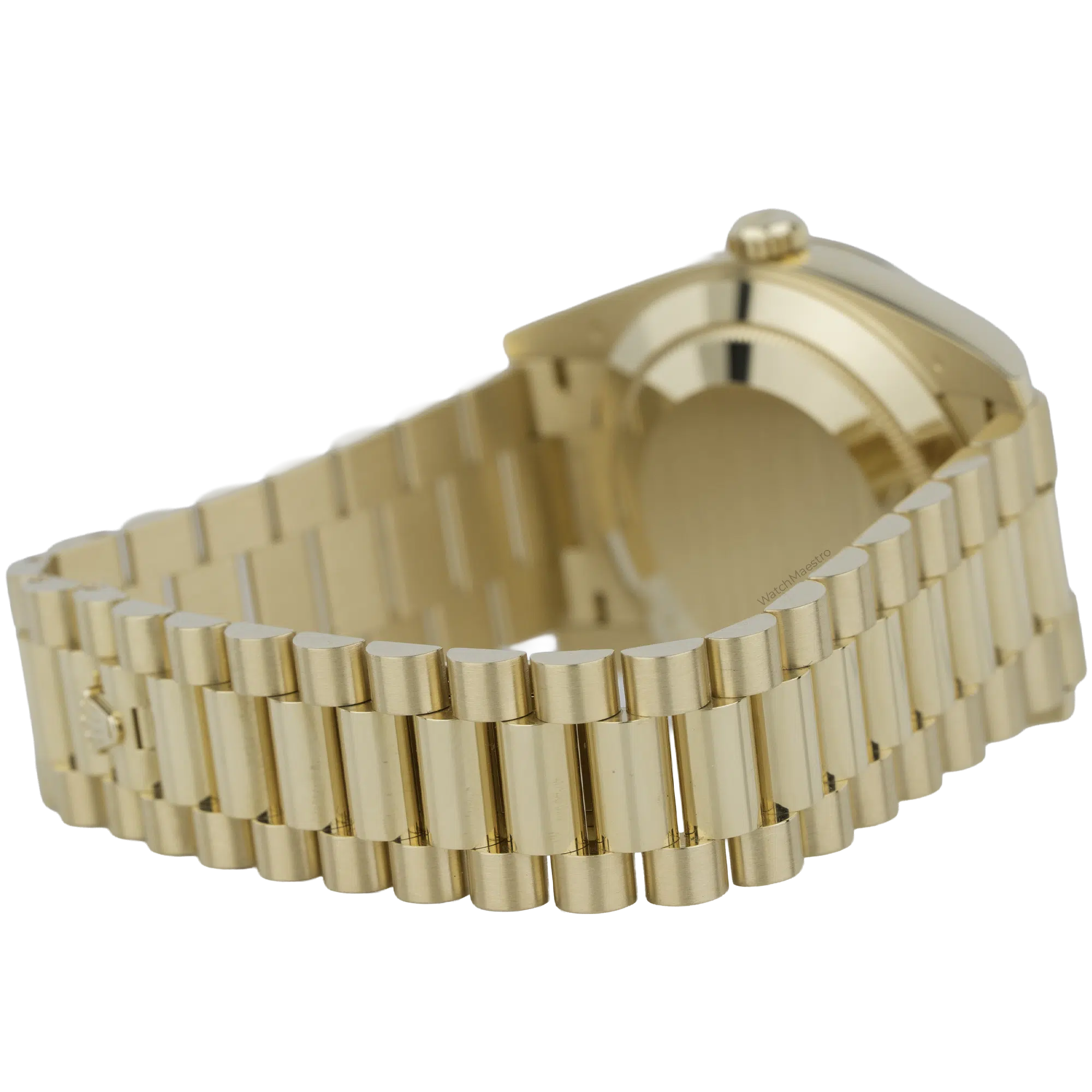 Rolex Day Date 40 Yellow Gold Onyx Diamond Dial (7)