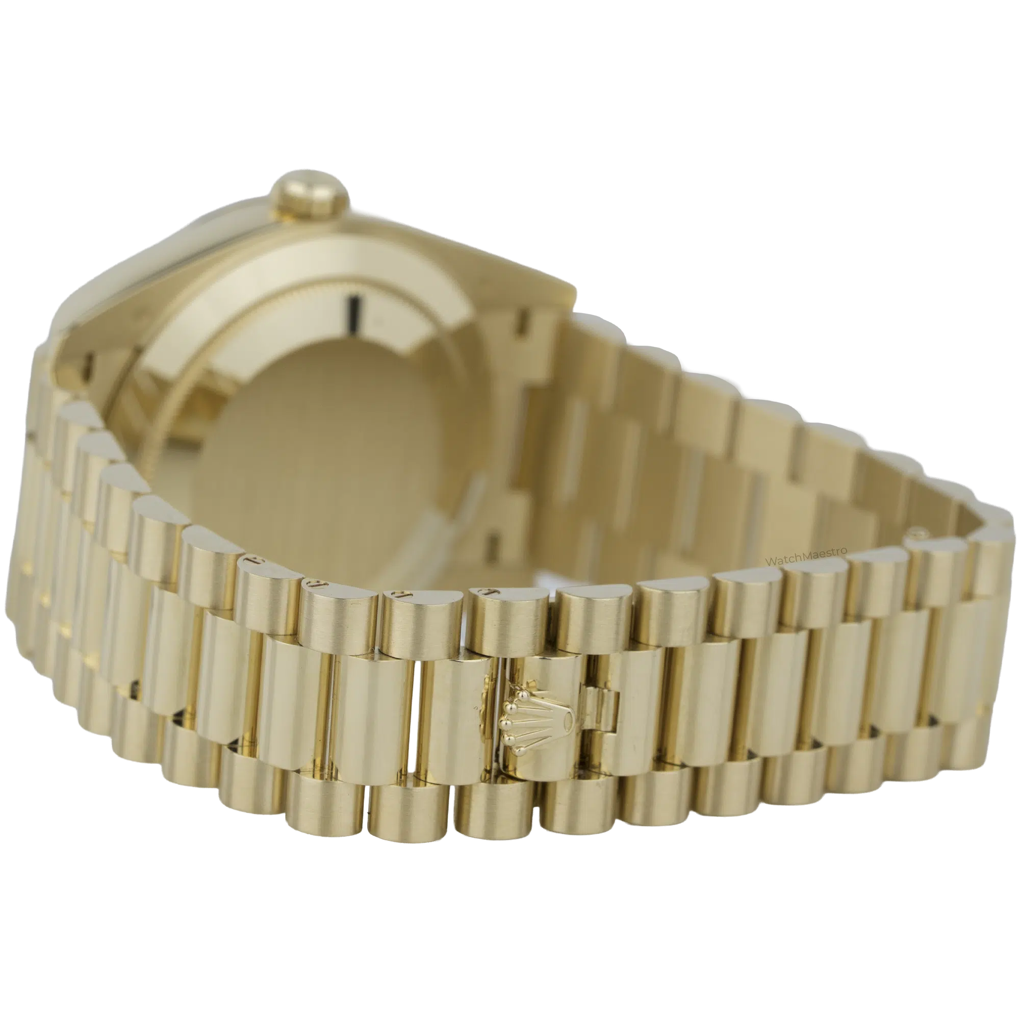 Rolex Day Date 40 Yellow Gold Onyx Diamond Dial (8)